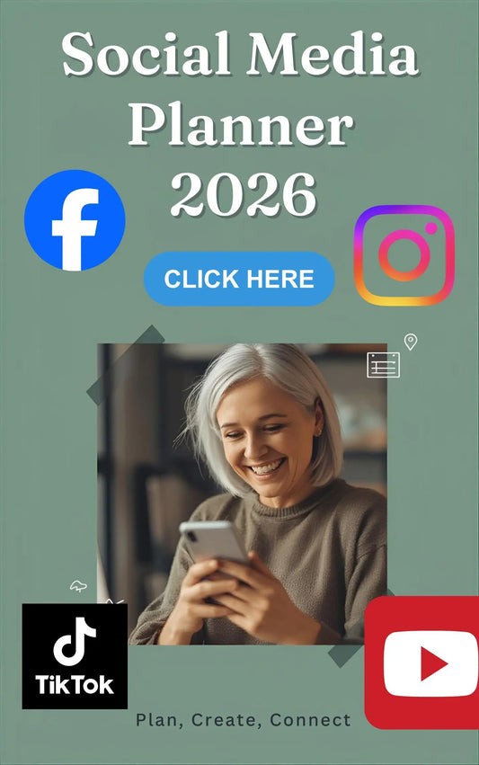 Social Media Planner 2026 – Planner Digitale per Instagram, TikTok, Facebook e YouTube PelliniDigital