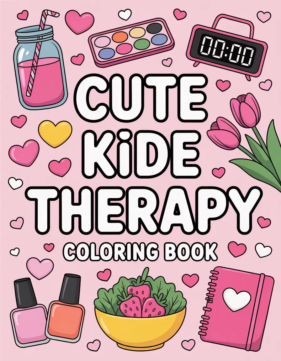 Libro da Colorare Fantasy per Bambini – 115 Pagine PDF Stampabile PelliniDigital