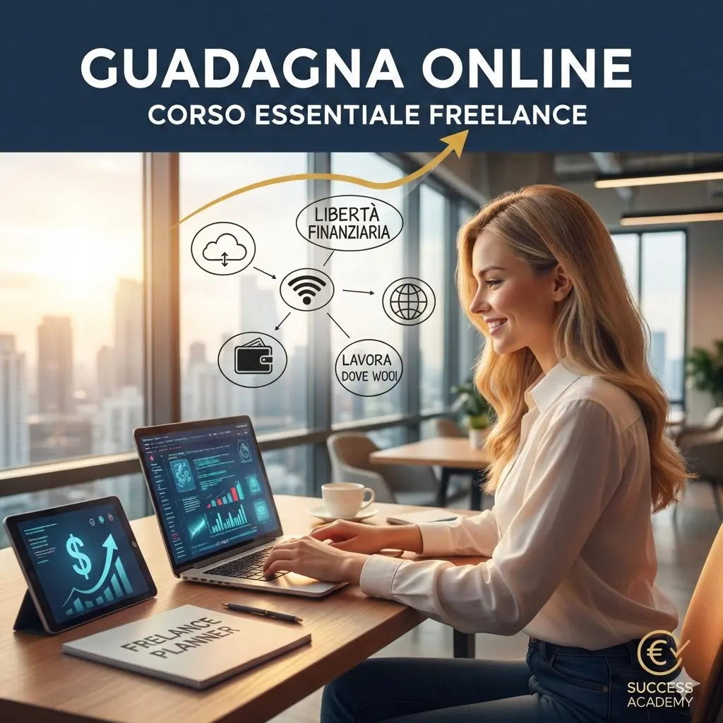 Guadagna Online: Corso Essenziale per Freelance (Guida Completa) PelliniDigital