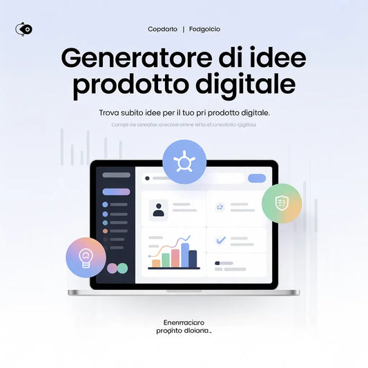 Generatore Idee Prodotto Digitale (Gratis) PelliniDigital