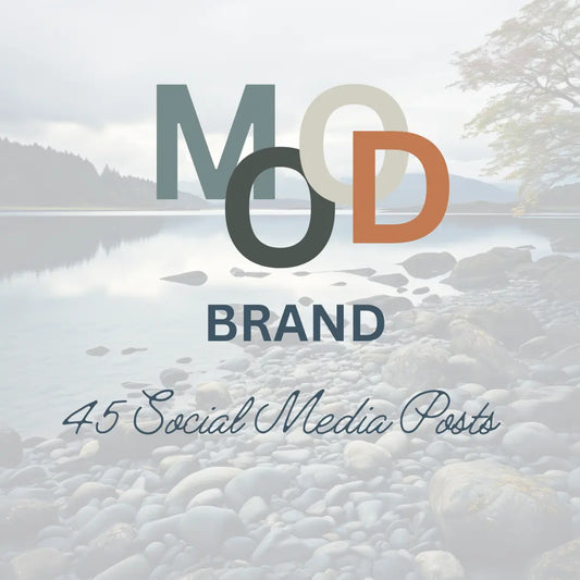 Brand Mood – 45 Social Media Posts Pronti per Instagram e Facebook PelliniDigital