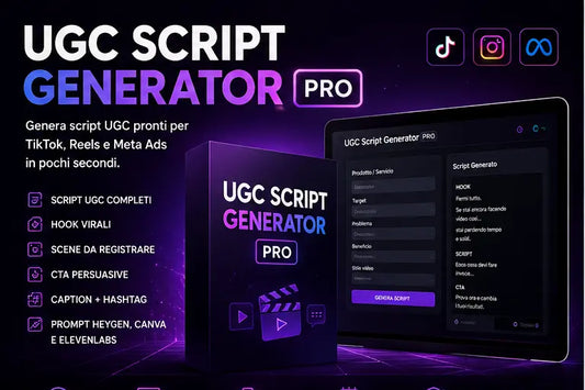 UGC Script Generator PRO PelliniDigital
