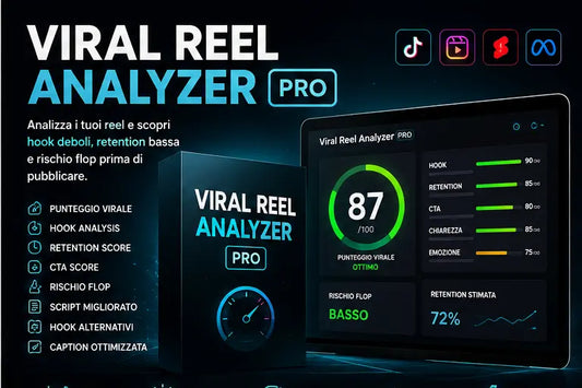 Viral Reel Analyzer PRO PelliniDigital